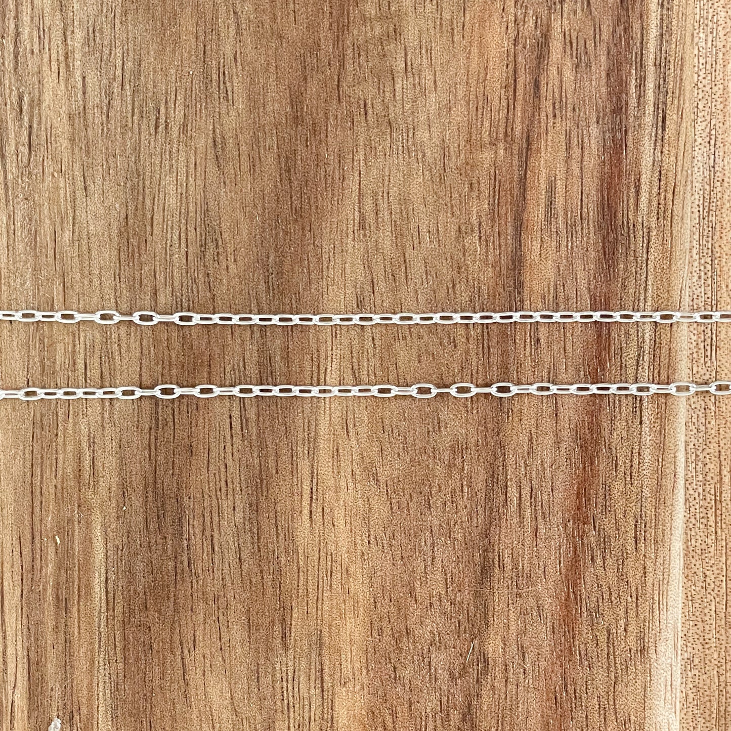 Silver Mini Paperclip Chain