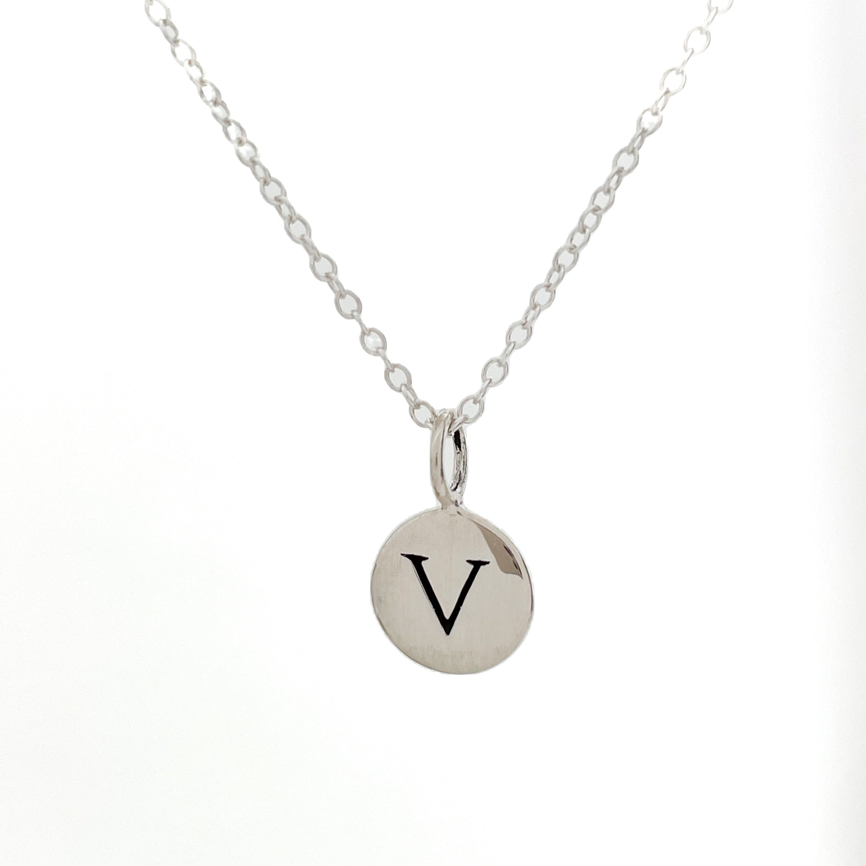 Buy Gold Plated Pearl V - Initial Pendant Necklace by Raya by Vijeta R  Online at Aza Fashions.