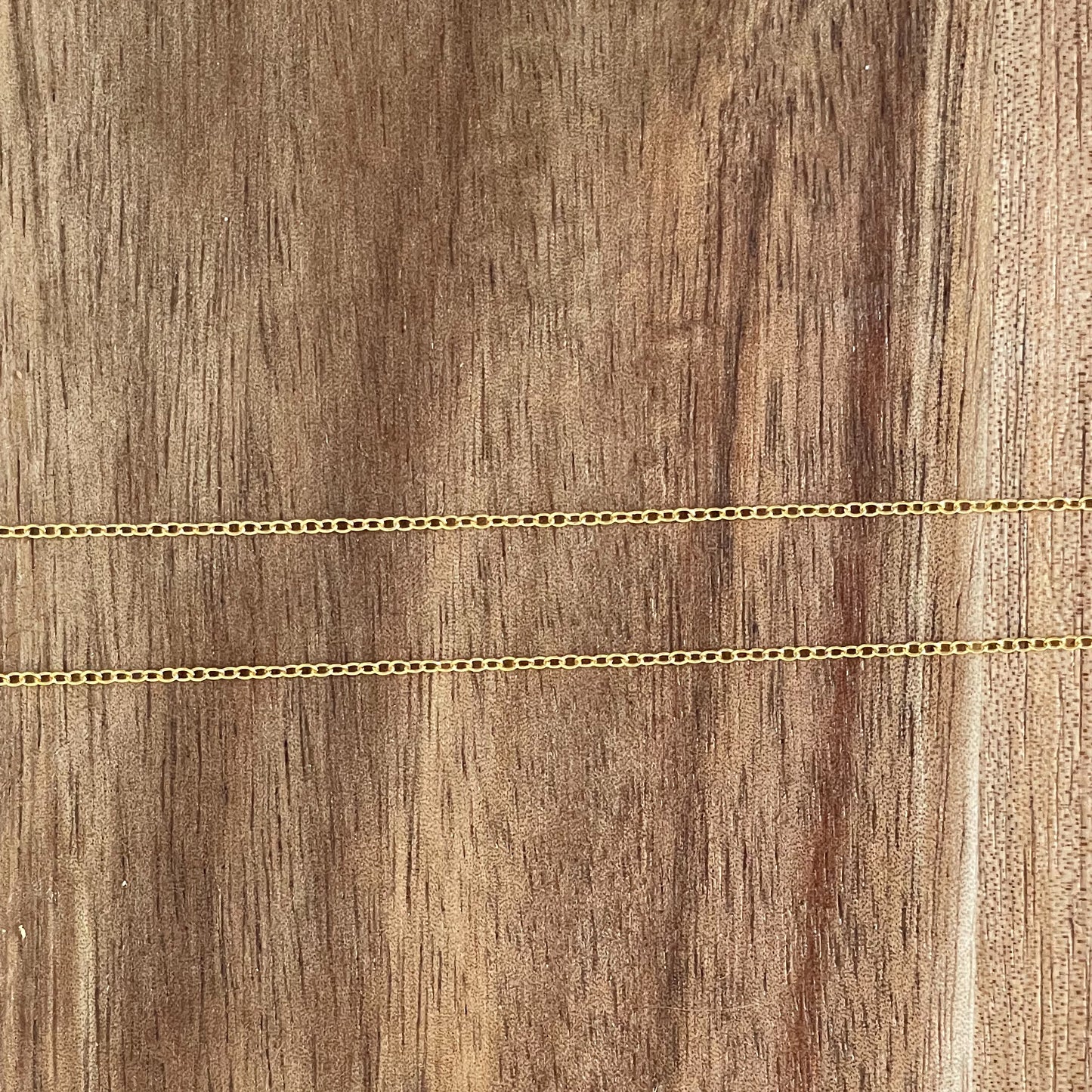 Gold Cable Chain in 3 lengths